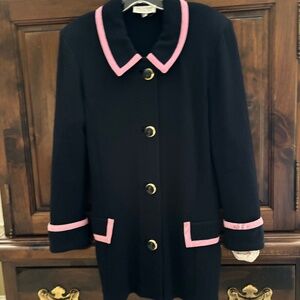 St. John knit skirt and sweater